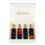 Bella Vita Luxury Man | Long Lasting Eau de Parfum Gift Set 4 x 20 ml Perfume for Men | with KLUB, OUD, CEO, G.O.A.T | Woody, Citrusy Premium Fragrance Scent