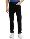Louis Philippe Men’s Slim Fit Mid Rise Jeans