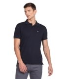 Arrow Men’s Solid Short Sleeve Regular Fit Cotton Polo T-Shirt