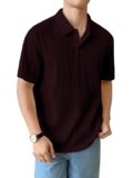 Leriya Fashion Men Best Casual Half Sleeve Polo Fit T-Shirt