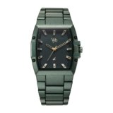 Fastrack Vyb Pioneer Quartz Analog Green Dial Watch for Men