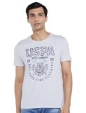 U.S. POLO ASSN. Men’s Cotton Letter Print Relaxed Fit T-Shirt