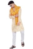 DIVISIVE Men’s Printed Art Silk Bandhani Dupatta/Stole