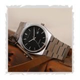 SWADESI STUFF Stainless Steel Date Display Mens Wrist Analogue Watch (Blue), Dial-Color:Multicolour, Band Color:Silver