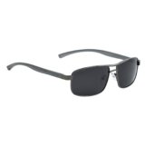 ROYAL SON Men Retro Rectangle Polarized Sunglasses