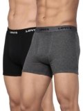 Levi’s 001 Classic Boxer Brief for Men with Contoured Double Pouch, Tag Free Comfort & Smartskin Technology (Pack of 2)