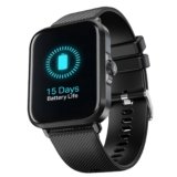 boAt New Launch Storm Infinity w/15 Days Extensive Battery fueled by Huge 550mAh Battery, Fast Charge, 1.83”(4.65cm)HD Display, Functional Crown, BT Calling, Smart watch for Men & Women (Active Black)