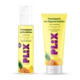 PLIX – THE PLANT FIX Pineapple Depigmentation Regime With Alcohol Free Face Toner & with 2% Salicylic Acid Fruity Cleanser | Pore Tightening & Mild Exfoliation for Oily, Acne Prone, Sensitive & Normal Skin | Pack of 2 |