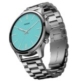 Noise Halo Plus Elite Edition Smartwatch with 1.46″ Super AMOLED Display, Stainless Steel Finish Metallic Straps, 4-Stage Sleep Tracker, Smart Watch for Men and Women (Elite Silver)