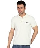 INKKR Men’s Soild Collar Neck Polo T-Shirt