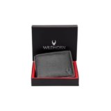 WildHorn Rfid Protected Leather Wallet For Men, Black