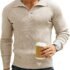 Monte Carlo Men No.1 Wool Blend Stylish Casual Sweater