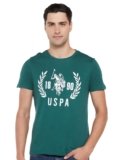 U.S. POLO ASSN. Men’s Cotton Relaxed Fit Solid with Graphic T-Shirt