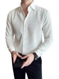 GRECIILOOKS Polycotton Casual Shirt for Men Best Solid Slim Fit