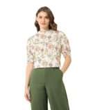 U.S. POLO ASSN. Women’s Cotton Floral Regular Fit T-Shirt
