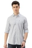 Peter England Men’s Checkered Slim Fit Shirt