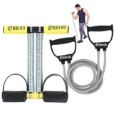 Oddish; Way To Fitness Tummy Trimmer Double Spring With Resistance Band Combo Pack For Men & Women – Ab Exercise Equipement, Abdominal Workout For Home & Gym Use – Stomach, Abs, Belly Exercise