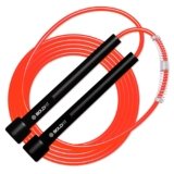 Boldfit Pvc Skipping Rope For Men And Women Jumping Rope With Adjustable Height Speed Skipping Rope For Kids, Women, Girls Rassi Jumping Men For Exercise, Gym, Sports Fitness – Black-Red