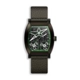 BRUNO MILANO Creative Skeleton Watch with Spinning Wheels and Star Design for Men and Boys