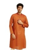 DIWAS BY MANYAVAR Men’s Cotton Self Design Kurta (1pc)