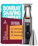 Bombay Shaving Company Premium Multi Grooming Trimmer for Men | Body and Beard Trimmer for Man | Multi Styling Rotary Comb, IPX6 Waterproof, 90 Min Run Time, 2 Hrs Charge Time | 1 PC