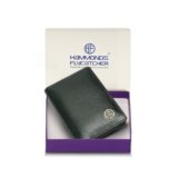 HAMMONDS FLYCATCHER Genuine Leather Card Holder Wallet for Man & Women, RFID Protected ATM/Credit Card Holder Wallet for Men with 4 Slots(Fits Upto 8 Cards), Gift for Men – Green