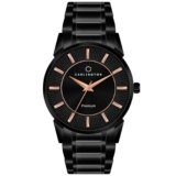 Carlington Premium Watch for Men with Black Colored Chain Watch for Men Stainless Steel and Scratch Resistance