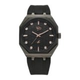 Fastrack Vyb Rebel Quartz Analog Black Dial Watch for Men