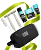 Bombay Shaving Company 7in1 Shaving Kit for Men | Grooming Kit for Men | Charcoal Shaving Foam, Charcoal Soap, Razor for Men, Charcoal Face Wash, Hair Comb with Travel Pouch