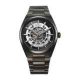 Titan Nexus Skeletal Automatic Analog with Gun Dial Gun Stainless Steel Strap Watch for Men