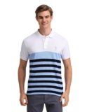 U.S. POLO ASSN. Men’s Cotton Striped Slim Fit Polo Shirt