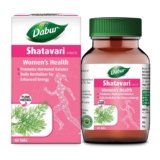 Dabur Shatavari Tablets | Women’s Wellness | Hormonal Balance Supplement – 60 tablets