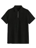 TAGDO Men’s Jacquard Chain Polo Shirt (2020)