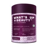 What’s Up Wellness Biotin Gummies for Hair Growth, Bright Skin & Strong Nails, Vitamin A to E, Folic Acid, Zinc, Aloe Vera for Men & Women, 30 Days Pack