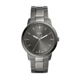 Fossil The Minimalist 3h Analog Grey Dial Men’s Watch – FS5459 Stainless Steel, Gray Strap
