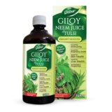 Dabur Giloy Neem Tulsi Juice – 1L | Benefit of 3-in-1 Immunity Boosters| With Power of Giloy, Neem and Tulsi | Pure, Natural and 100% Ayurvedic Juice