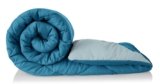 Amazon Brand – Solimo Microfibre Reversible Comforter,Double(Ocean Blue And Mild Blue,300 Gsm),tc-200