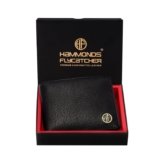 HAMMONDS FLYCATCHER RFID Protected Bi-Fold Wallet for Men Leather Original, Mens Wallet, Leather Wallets for Men, Stylish Purse with 5 Card Slots, 2 ID Slots, Coin Pocket, Mens Gift – Black