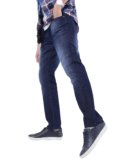 KETCH Men’s Straight Fit Mid Rise Jeans