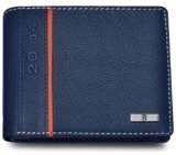 HORNBULL Miller Wallet for Men | Stylist Mens Wallet with RFID Blocking | Wallet Men Genuine Leather Navy | Gift for Men