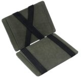 URBAN FOREST Vintage Green Leather Magic Wallet for Men