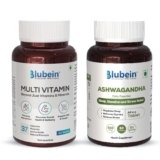 Blubein Essential Zen combo| Multivitamin with 37 Vital Ingredients 60N|Ashwagandha Extract with 5% withanolides | for better Sleep & Performance