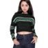 Women’s Regular Fit Full Sleeved Zipper High Neck Jacket/Sweatshirt for Winter Wear