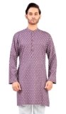 Studio Shringaar Men’s Cotton Relaxed Fit Straight Kurta