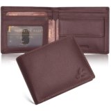 HORNBULL Maddison Men’s Brown Genuine Leather Wallet | Branded Quality Wallet for Men with RFID Blocking | Mens Gift Set