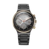Titan Regalia Quartet Grey Dial Analog with Day and Date Stainless Steel Strap Watch for Men-NS1883KM01