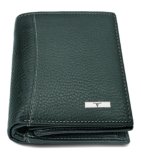 URBAN FOREST Orlando Green Leather Wallet for Men – Packed in Premium Wooden Box for Festive Gifting