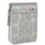 Storite RFID PU Leather 9 Slot Vertical Credit Debit Card Holder Money Wallet Zipper Coin Purse for Men Women (Grey – 11.5 x 2 x 8 Cm)